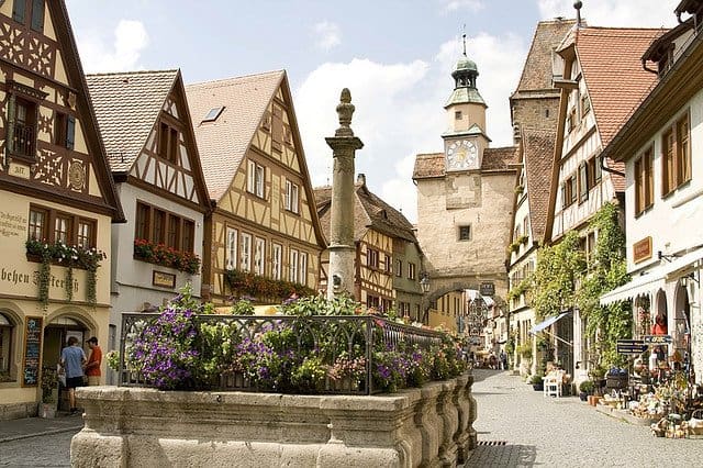 Places to visit in Germany - Rothenburg ob der Tauber on GlobalGrasshopper.com