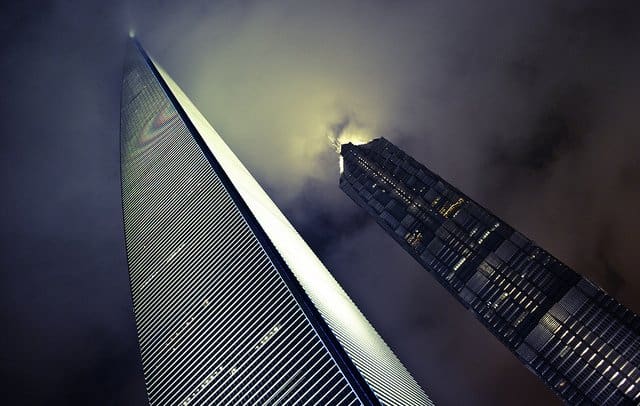 Shanghai World Financial Center - world's tallest buildings on GlobalGrasshopper.com