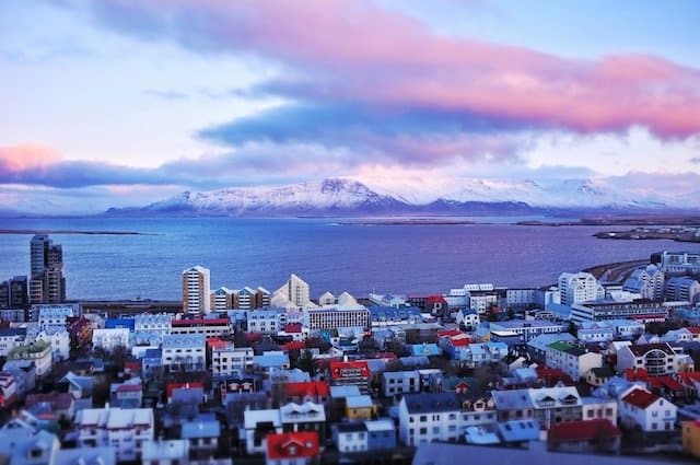 Reykjavik from Hallgrimskirkja 2